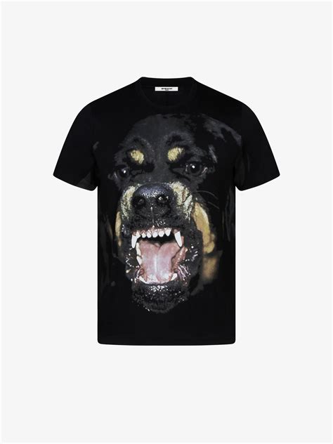 givenchy dog t shirt|givenchy dog print shirts.